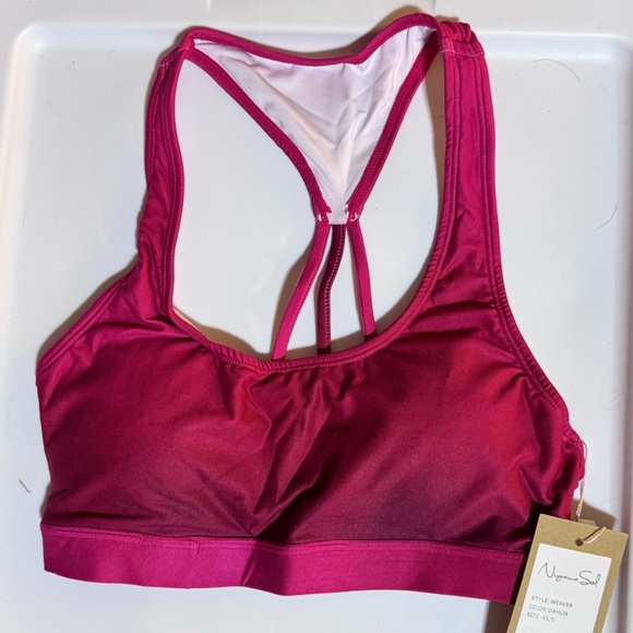 NWT Niyama Sol Weaver Sports Bra – Dahlia (XS/S) - Picture 1 of 3